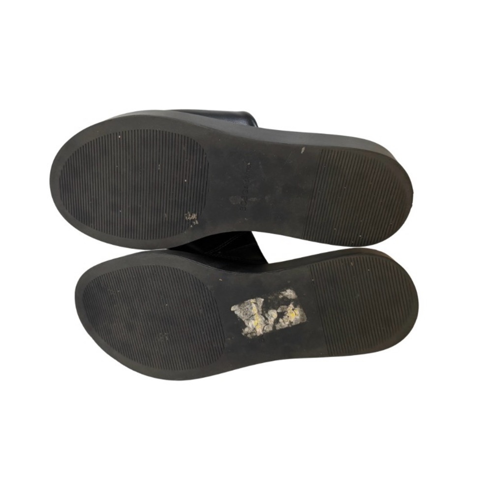 Farah Black Men's Slide Sandals - Picture 4 of 5